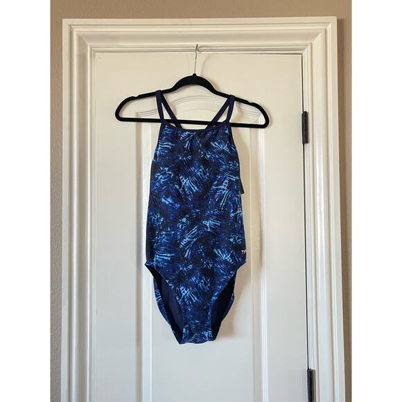 NWT TYR Standard Durafast Elite Diamondfit Controlfit One Piece Swimsuit Size 10 - Picture 6 of 9